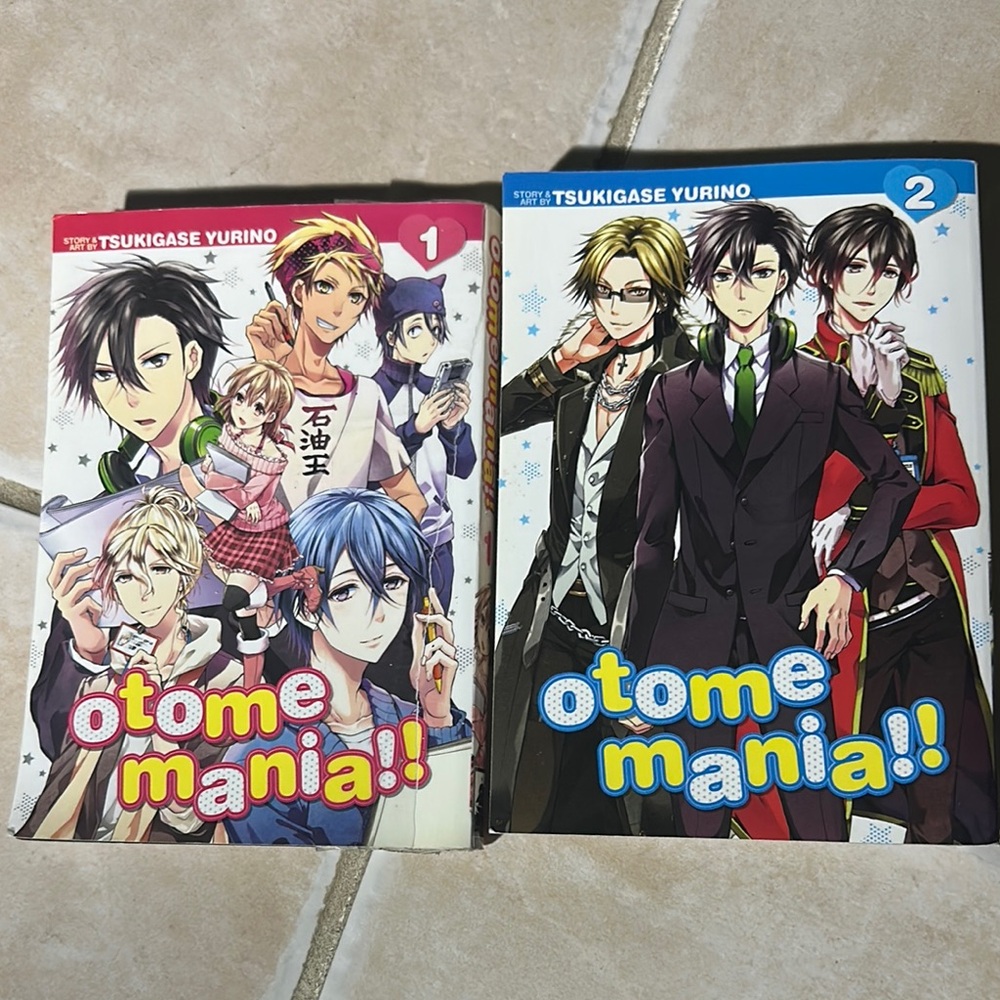 Otome Mania!! Manga Volumes 1 and 2